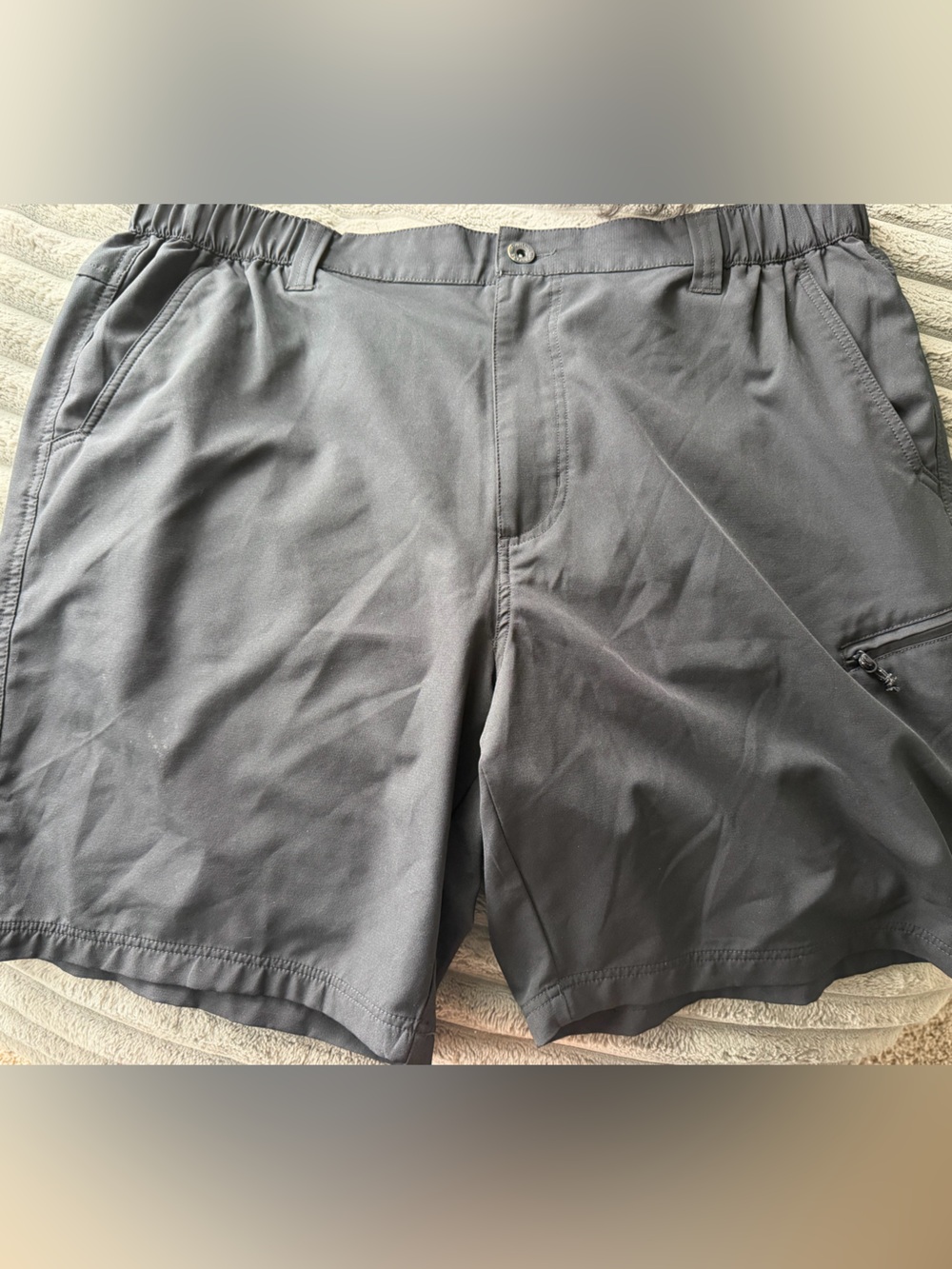 Weatherproof Men's Dark Gray Athletic Shorts